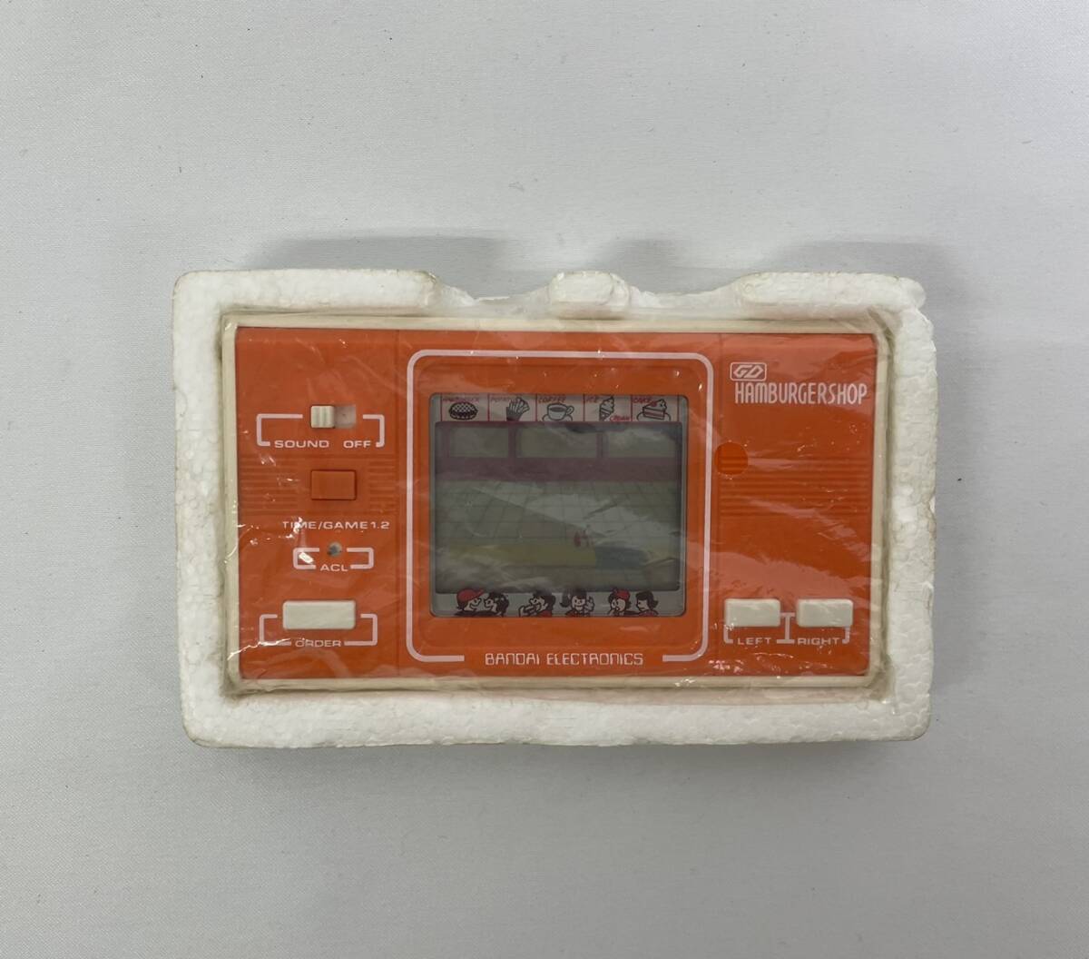 バンダイ LCD ハンバーガーショップ 16278 レトロゲーム 携帯ゲーム BANDAI ゲーム機 38j-4-5の画像3
