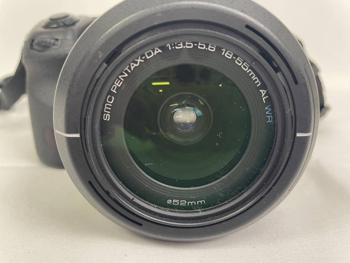 PENTAX K-7 SR SMC PENTAX-DA 1:3.5-5.6 18-55mm AL WR 52mm 一眼レフ 光学機器 カメラ レンズ 箱付き ペンタックス 29j-4-4