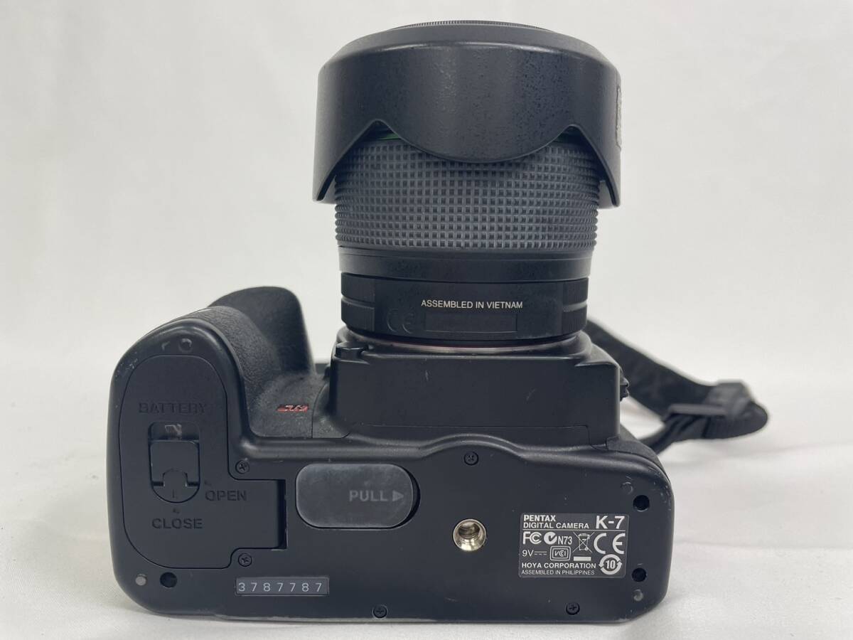 PENTAX K-7 SR SMC PENTAX-DA 1:3.5-5.6 18-55mm AL WR 52mm 一眼レフ 光学機器 カメラ レンズ 箱付き ペンタックス 29j-4-4