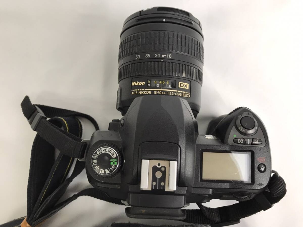 Nikon ニコン D70s / AF-S DX NIKKOR 18-70mm 1:3.5-4.5 G ED ブラック カメラ 撮影 一眼 光学機器 2j-3-12の画像10