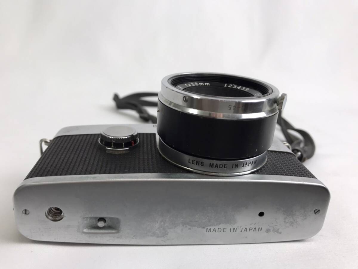  オリンパス ペン F OLYMPUS PEN F レンズ F.Zuiko Auto-S 1:1.8 f=38mm カメラ フィルムカメラ アンティーク 撮影 15j-3-16の画像9