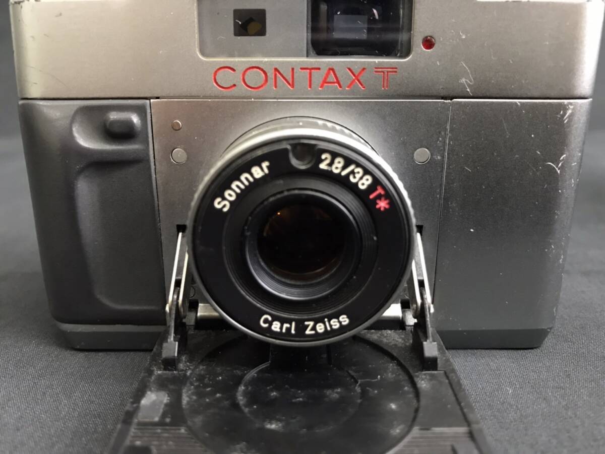 CONTAX T コンタックス カメラ ジャンク Sonnar 2.8/38 T* 光学機器 フィルムカメラ レトロ 36j-3-1_画像10