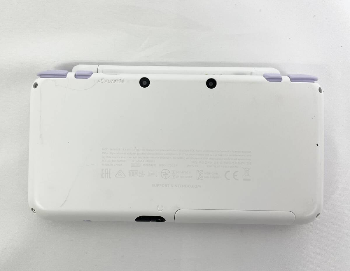 New Nintendo 2DS LL white lavender nintendo game machine game body 33j-4-12
