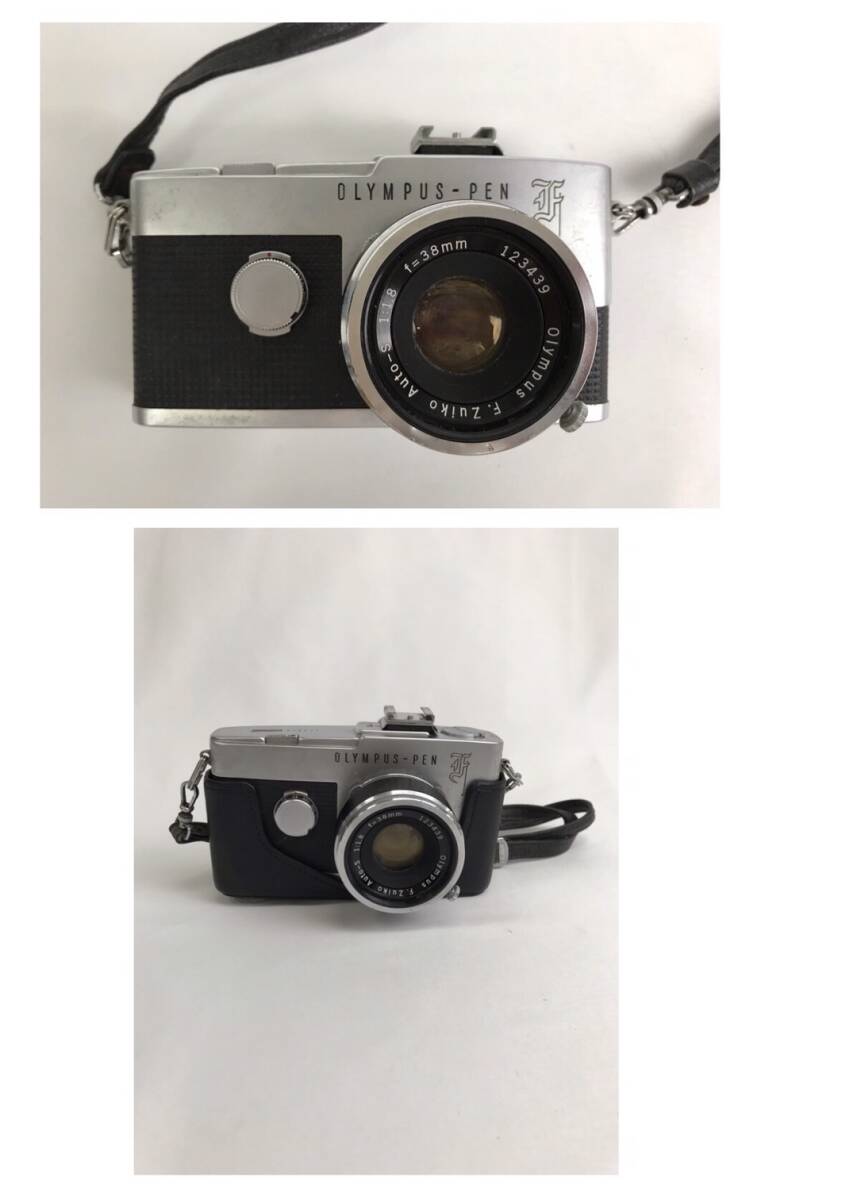  オリンパス ペン F OLYMPUS PEN F レンズ F.Zuiko Auto-S 1:1.8 f=38mm カメラ フィルムカメラ アンティーク 撮影 15j-3-16の画像10