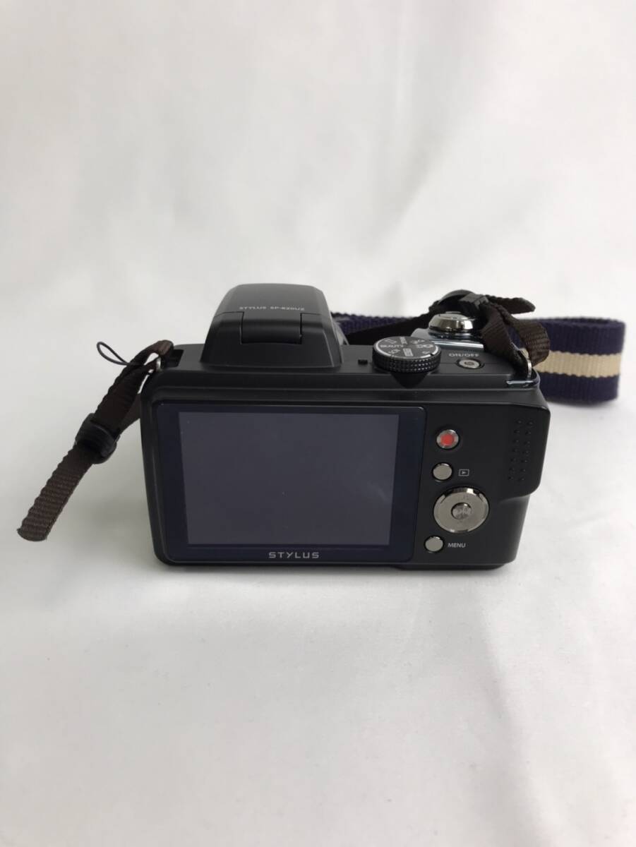 美品！動作確認済！OLYMPUS オリンパス STYLUS SP-820UZ ブラック SDカード付 4.0mm-160.0mm 1:3.4-5.7 40×WIDEZOOM カメラ 1j-3-4の画像6