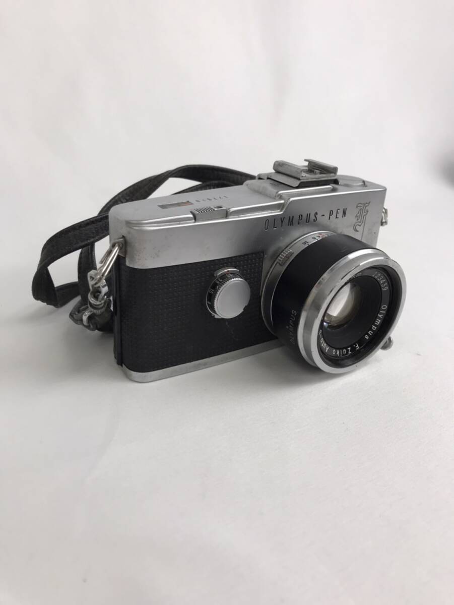  オリンパス ペン F OLYMPUS PEN F レンズ F.Zuiko Auto-S 1:1.8 f=38mm カメラ フィルムカメラ アンティーク 撮影 15j-3-16の画像3