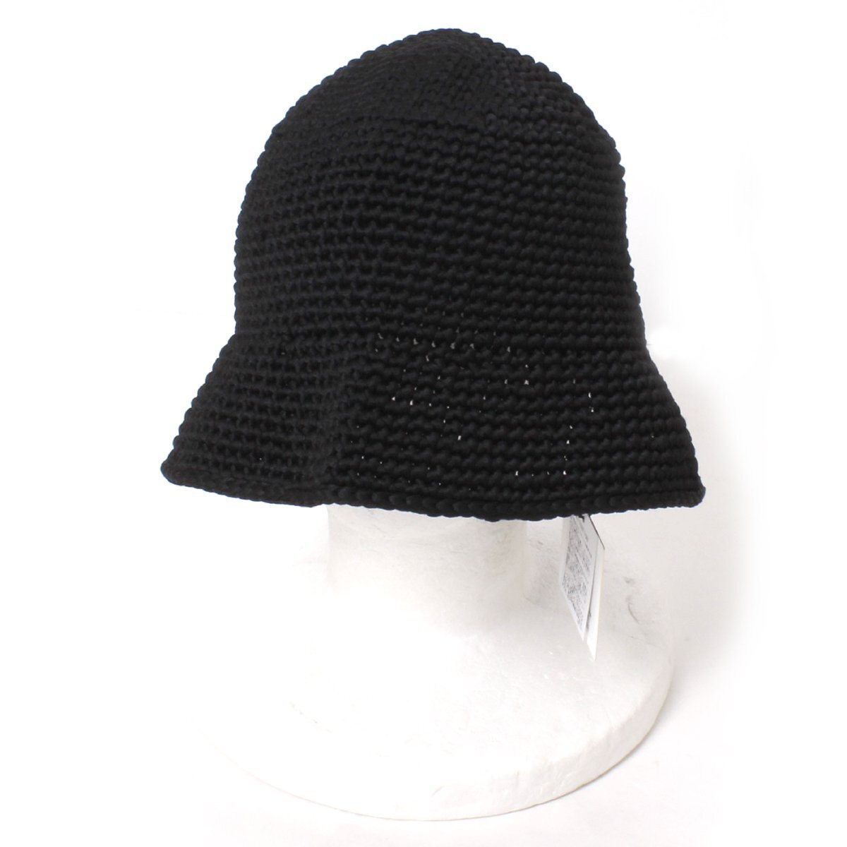 24ss【タグ付き・新品・定価22,000円】KIJIMA TAKAYUKI POLY HAND KNIT BUCKET HAT F WKN-241207-01 キジマタカユキ ニットバケットハット_画像6