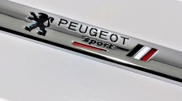 【送料無料】プジョー Peugeot Sports PREMIUM リア サイド エンブレム 1個 108 208 2008 308 3008 4008 508 5008 PEUGEOT RIFTER プジョーの画像1