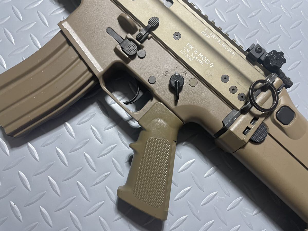 東京マルイ FN SCAR-L CQC 次世代電動ガン 10インチバレル FDE_画像4