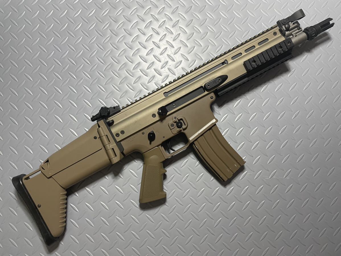 東京マルイ FN SCAR-L CQC 次世代電動ガン 10インチバレル FDE_画像5
