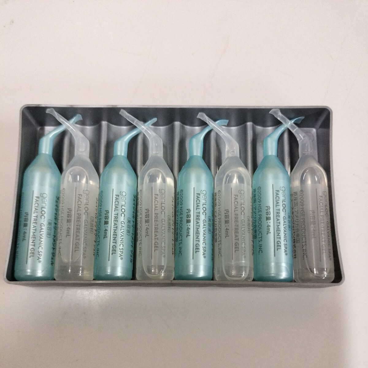 NU SKIN Galvanic Spa Facial Gels ニュースキン　ガルバニックスパ　フェイシャルジェル 未使用_画像3