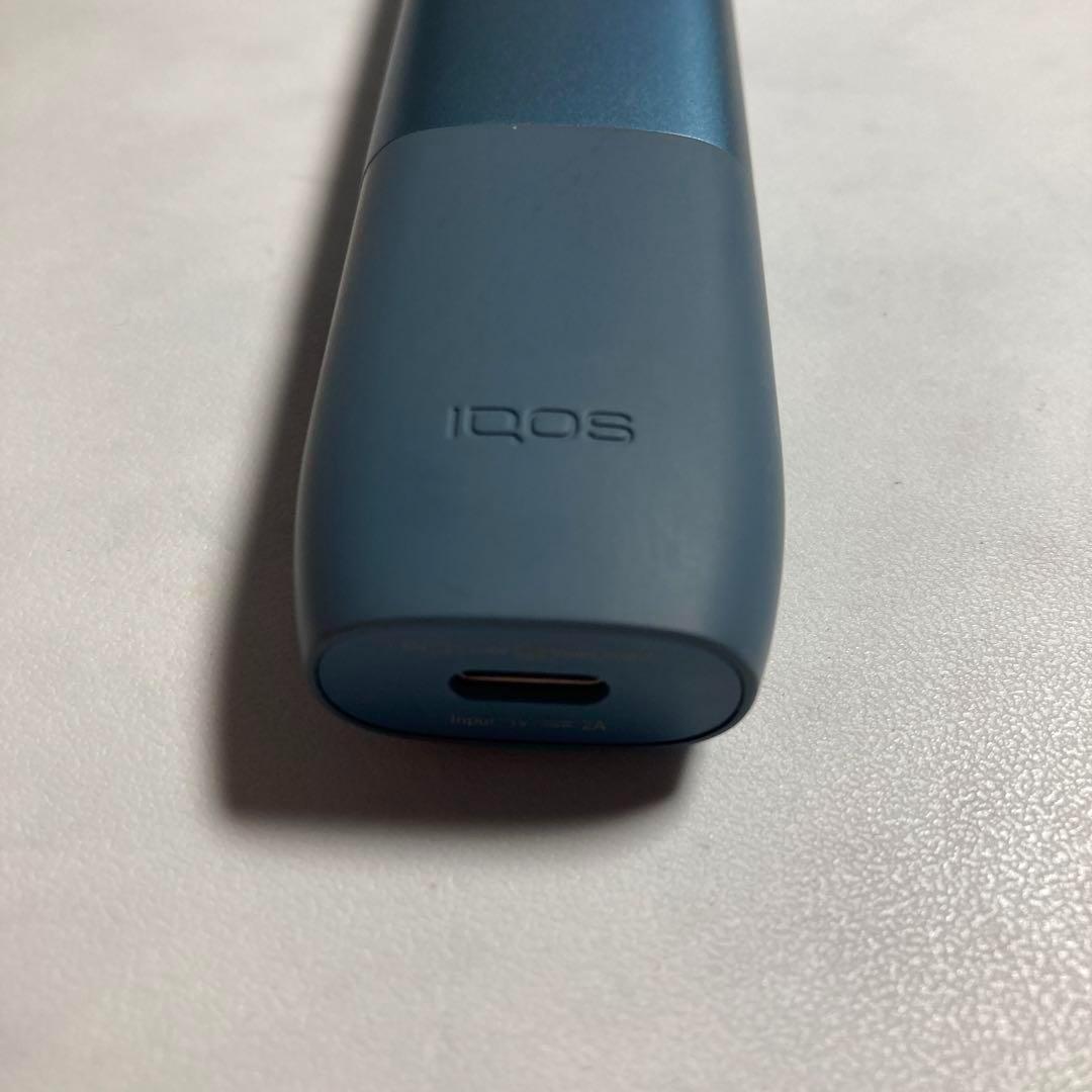 01.2591 売り切り！通電確認済◎iQOS イルマワン アズールブルー 本体 _画像6