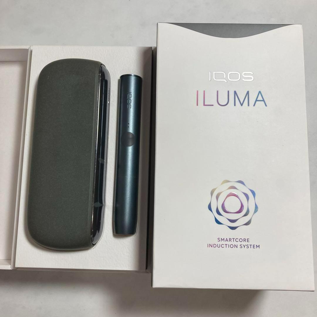 01.2182 売り切り！通電確認済◎iQOS イルマ ペブルグレー 本体 _画像1