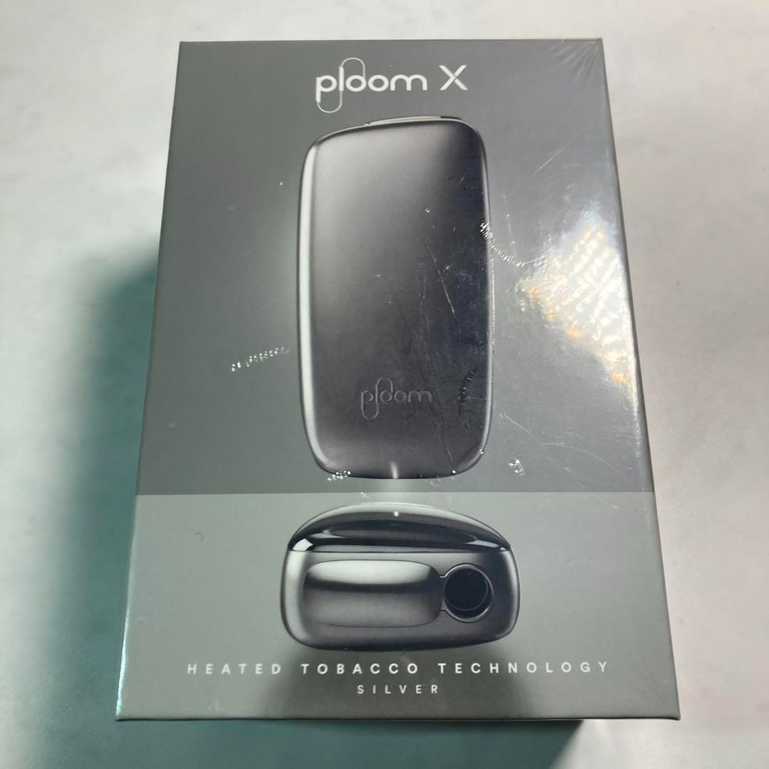 01.2382 売り切り【新品】プルームx グレー ploom 本体 プルーム JT 電子タバコ 加熱式タバコ_画像1