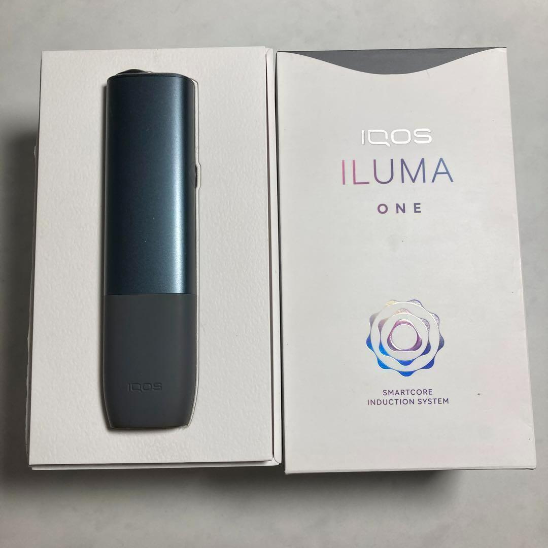 01.3292 【良品】オススメ通電確認済!iQOS イルマワン ペブルグレー 本体 アイコス イルマワン 電子タバコ 加熱式タバコ_画像1