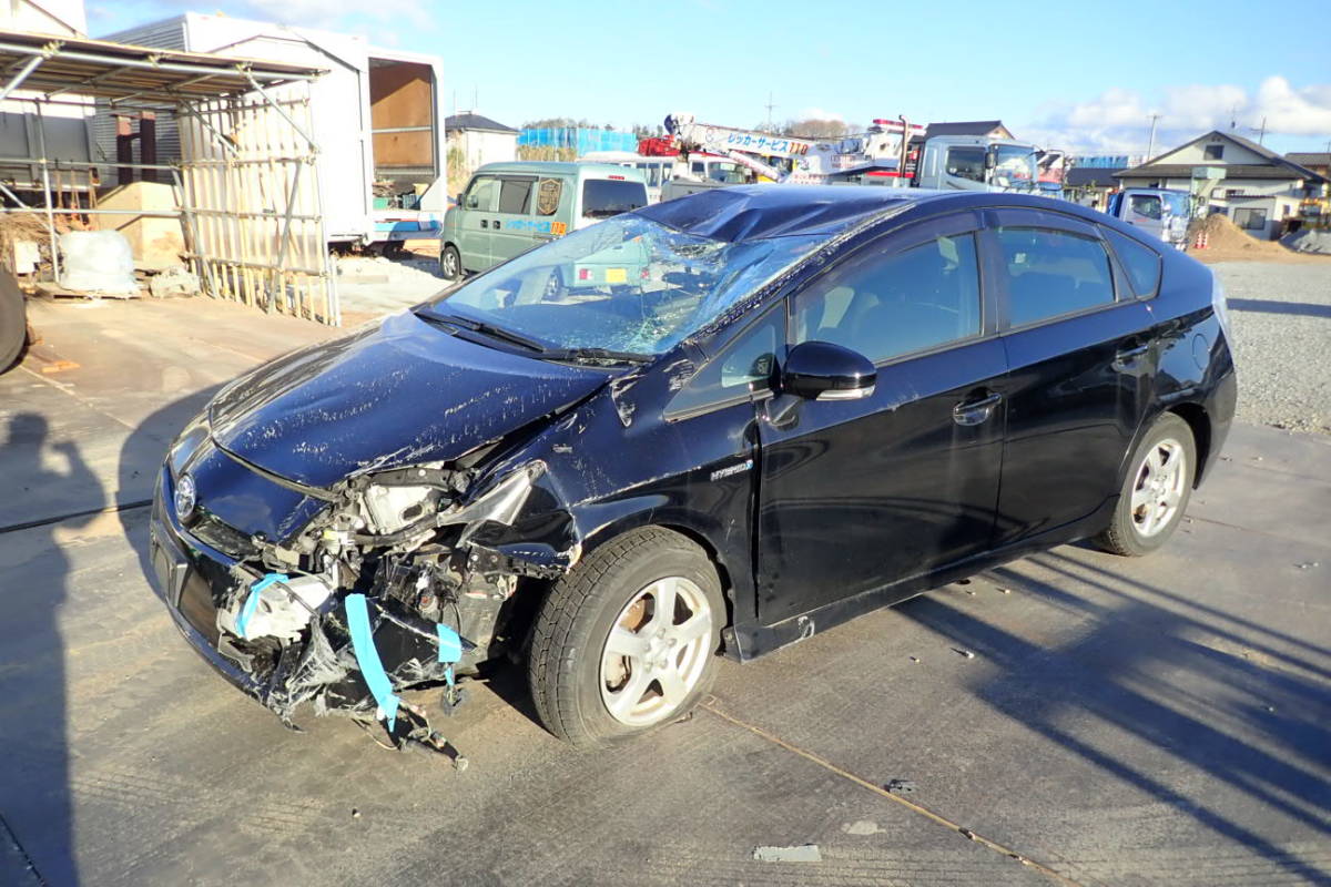  Prius 30 series Toyota Heisei era 22 year registration DAA-ZVW30 accident car present condition sale 