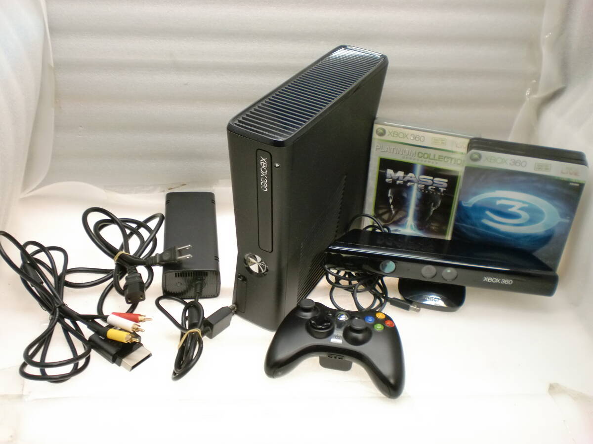 2404022 X-BOX360S body (250GB) Halo 3 trout effect kinect sensor present condition goods 