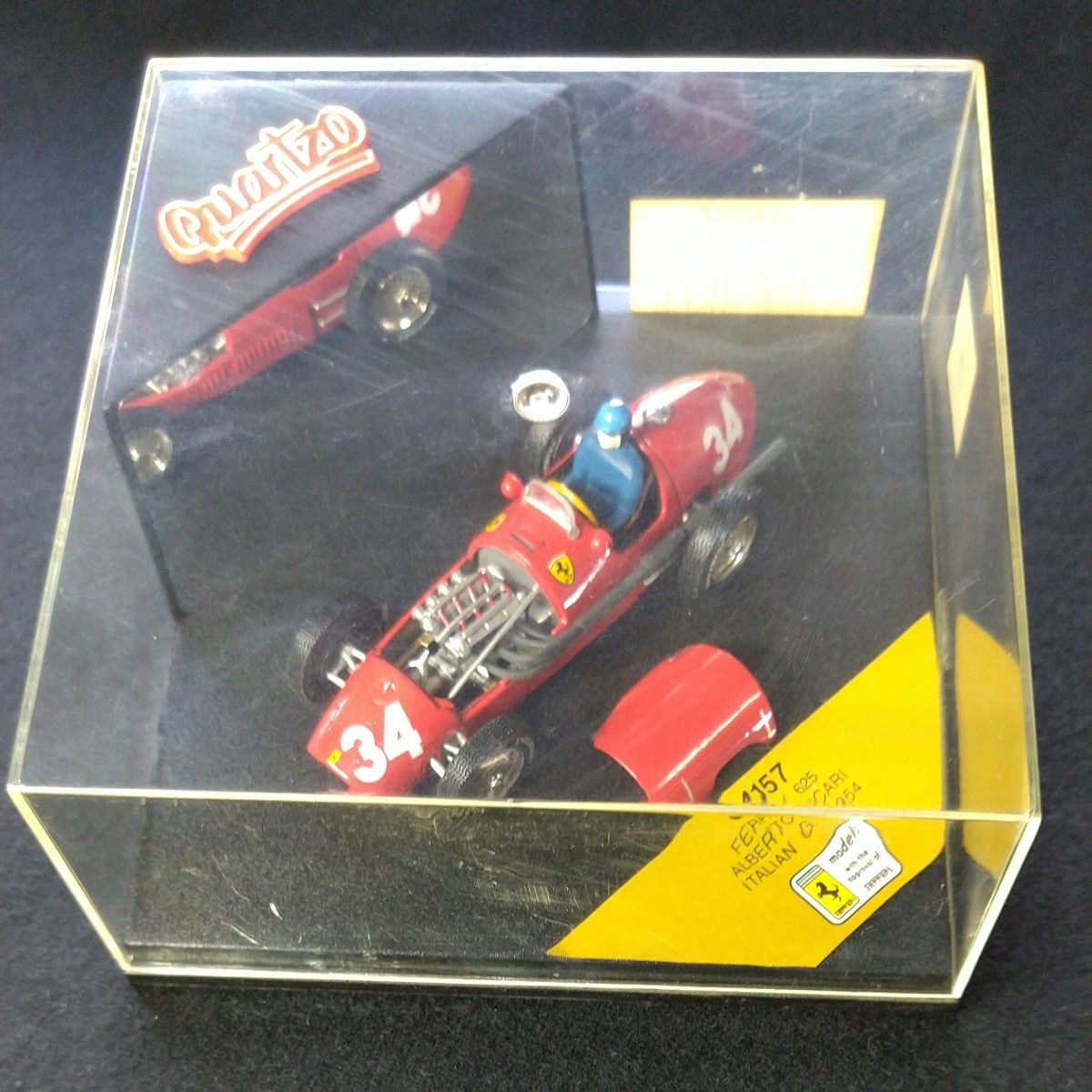 ミニカー 1/43 カルツォ FERRARI 625 ALBERTO ASCARI ITALIAN GP 1954