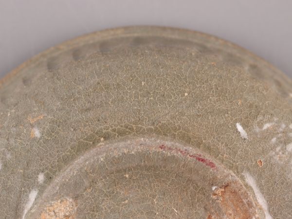 古美術 朝鮮古陶磁器 高麗青磁 皿 時代物 極上品 初だし品 C5409の画像8
