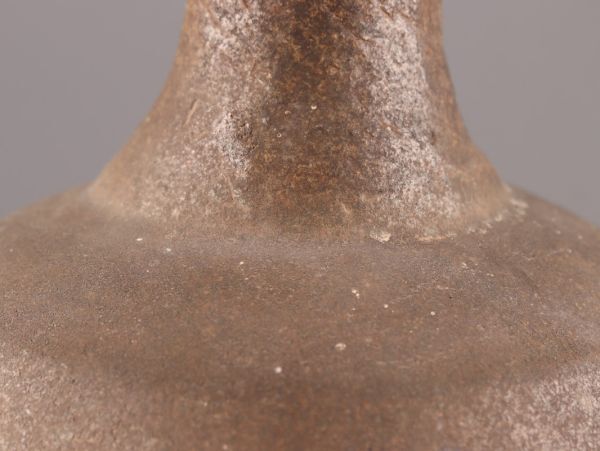 古美術 朝鮮古陶磁器 高麗 黒高麗 花瓶 時代物 極上品 初だし品 C5407の画像7
