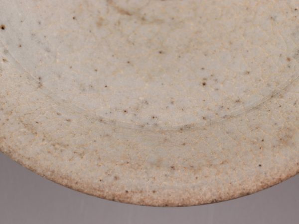古美術 朝鮮古陶磁器 李朝 白磁 皿 時代物 極上品 初だし品 C5405の画像5