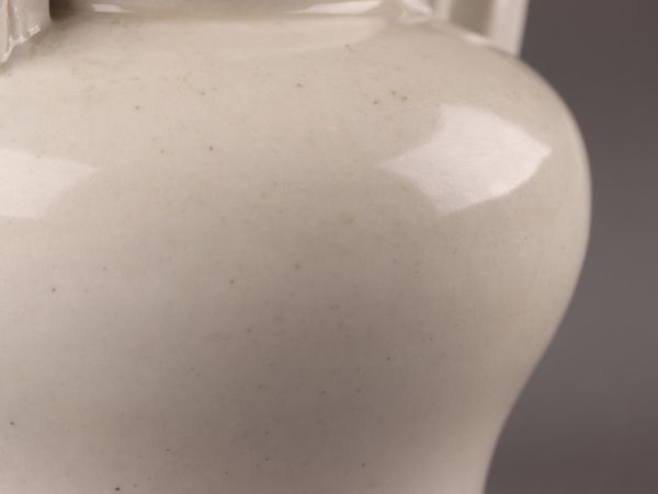 古美術 朝鮮古陶磁器 李朝 白磁 水注 急須 時代物 極上品 初だし品 C5770の画像7