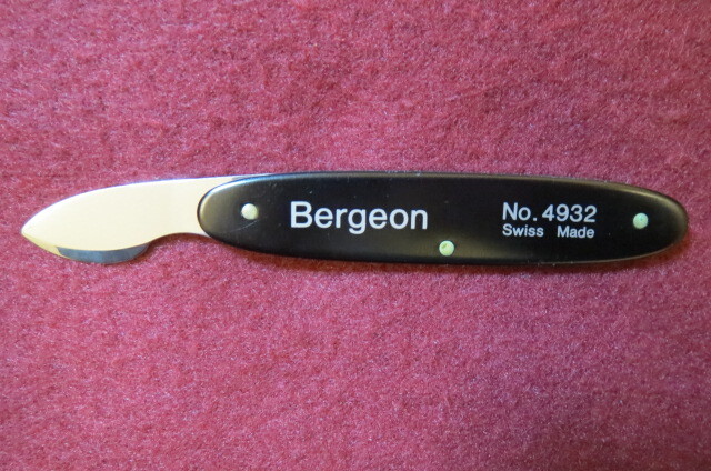 スイス Bergeon(ベルジョン)製の時計裏蓋オープナー No.４９３２　_画像1