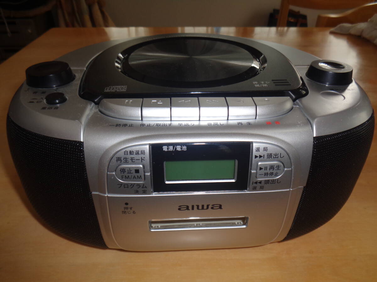 アイワ ラジオ（FM・AM）カセットレコーダー CSD-M20の画像1