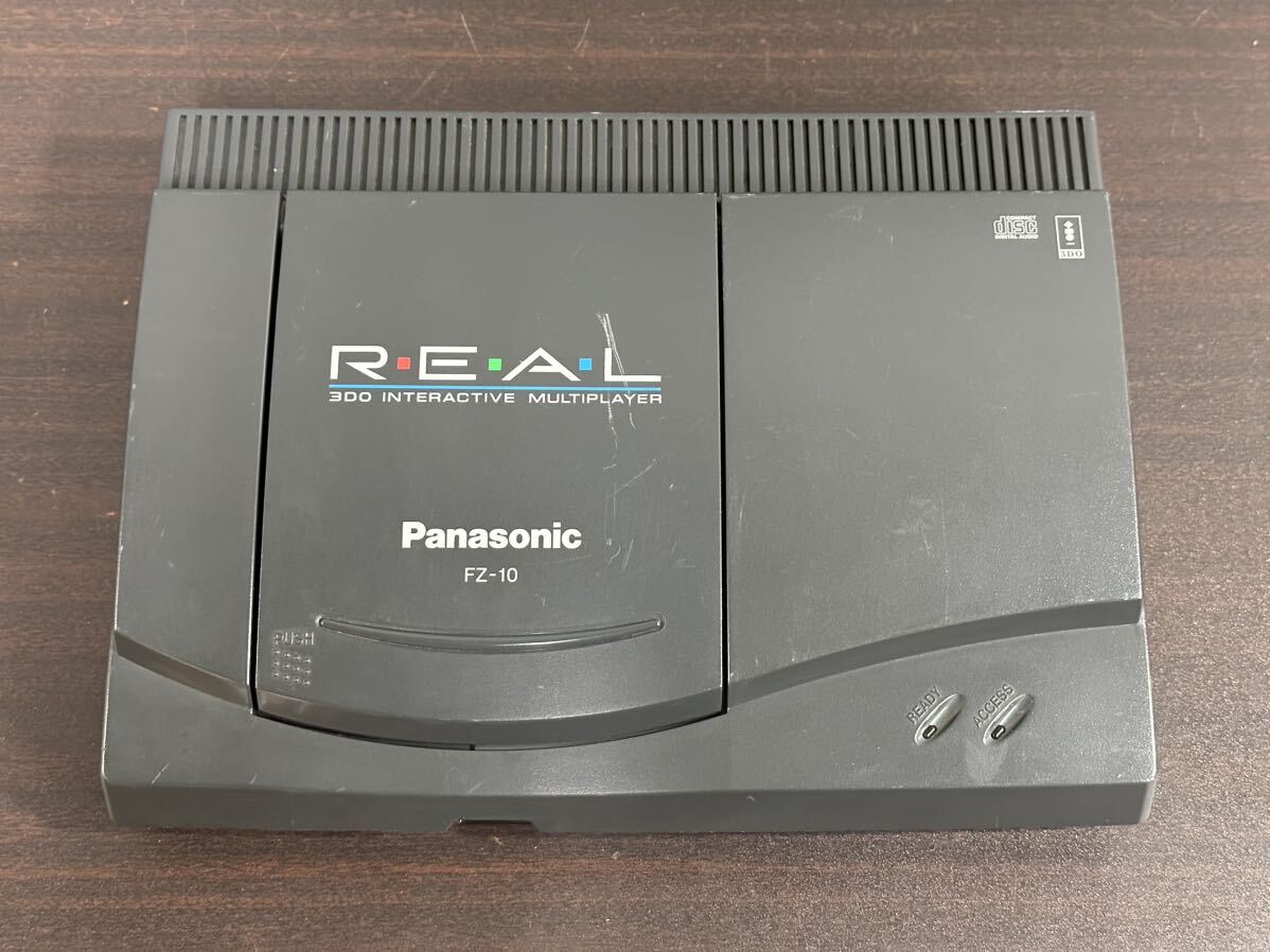 Panasonic パナソニック 3DO REAL FZ-10 FZ-JP2X 本体 コントローラー セット 通電のみ確認済み 現状品の画像2