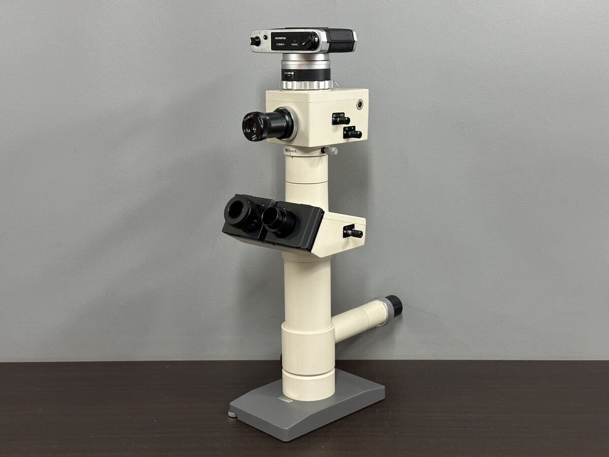 OLYMPUS Olympus . eye real body microscope operation not yet verification present condition goods PM-10ADS C-35AD-4