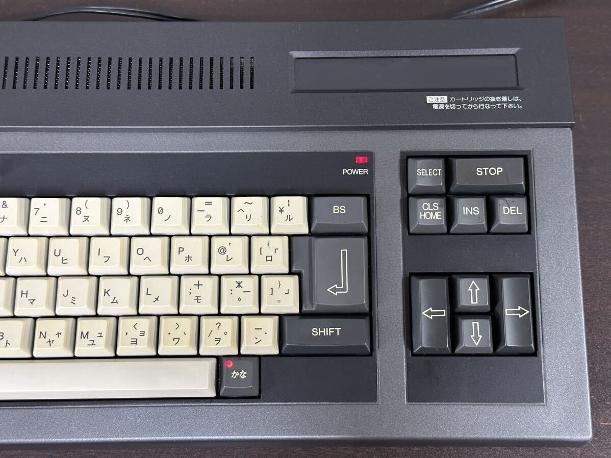 Victor ビクター HC-6 MSX パーソナルコンピューター 通電のみ確認済み 現状品の画像4