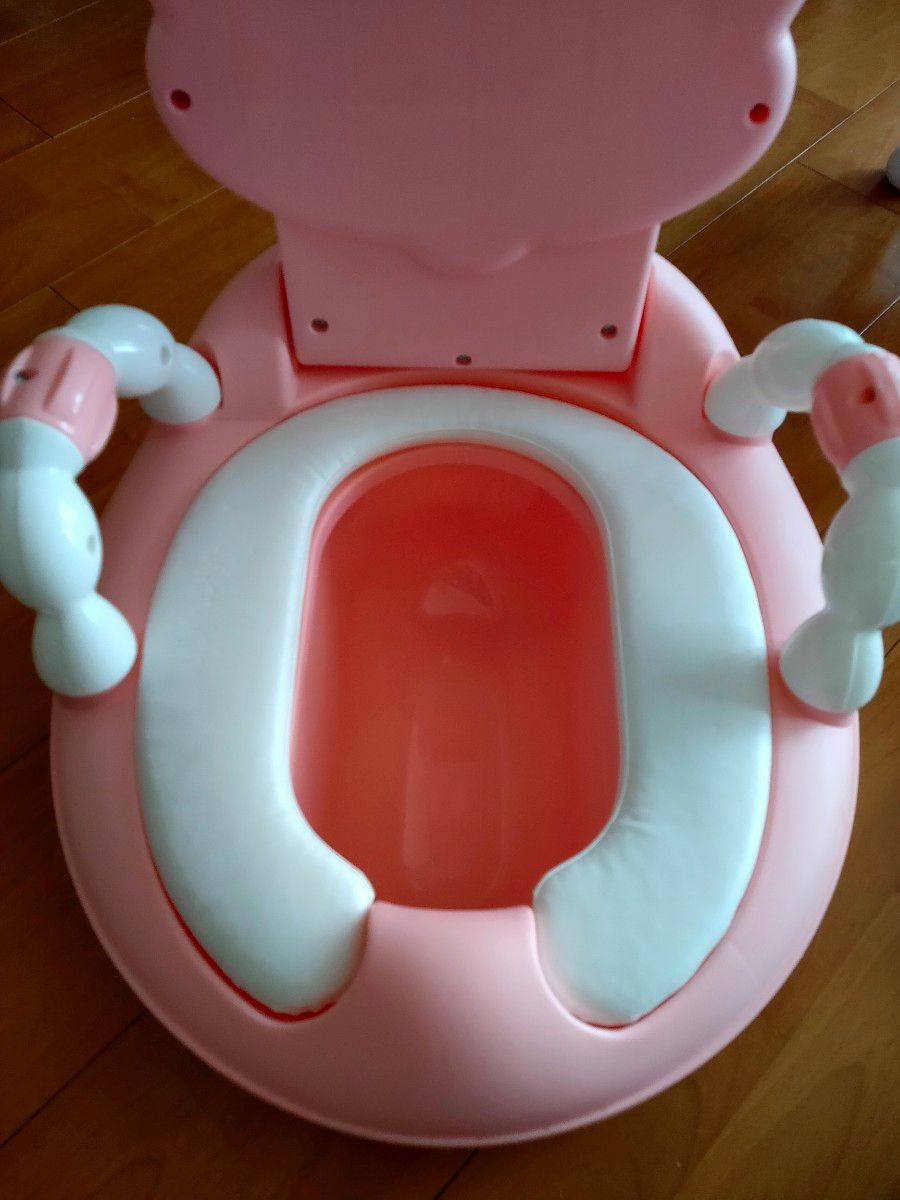 おまる トイトレ トイレ 子供用便座 補助便座 キッズ ベビー かわいい イス おむつ 赤ちゃん 女の子 ピンク 犬 動物 椅子