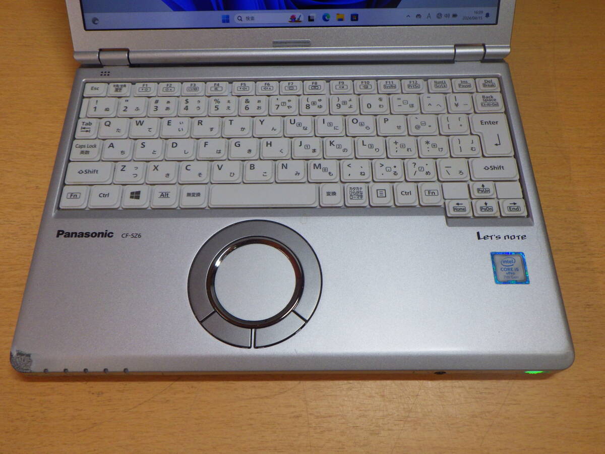 Panasonic  CF-SZ6 i5-7300U SSD128G No3の画像2