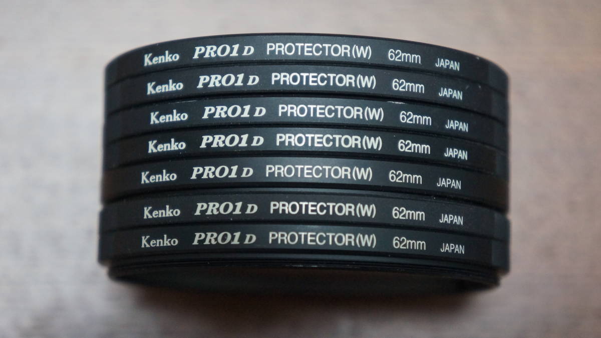 [62mm] Kenko PRO1D PROTECTOR(W) 保護フィルター 580円/枚の画像1