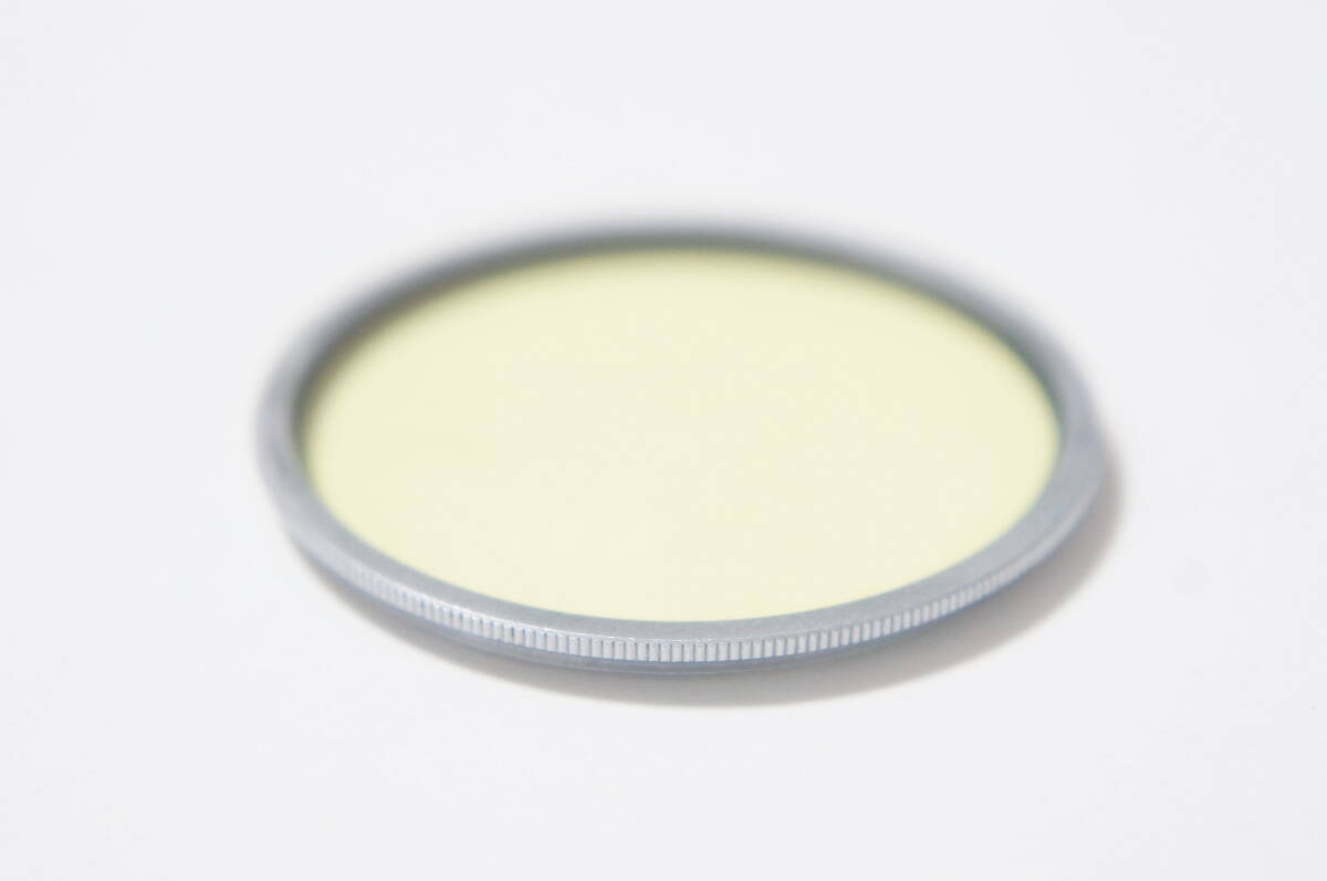 * superior article *[40mm] Canon Y1 silver frame yellow filter L mount 50/1.8 etc. for plastic case attaching [F5812]