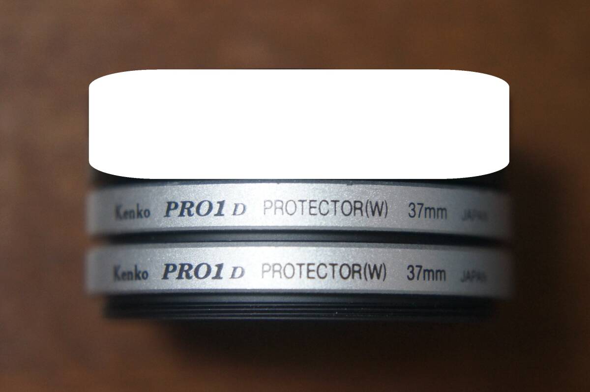[37mm] Kenko PRO1D PROTECTOR(W) シルバー枠 保護フィルター 380円/枚の画像1