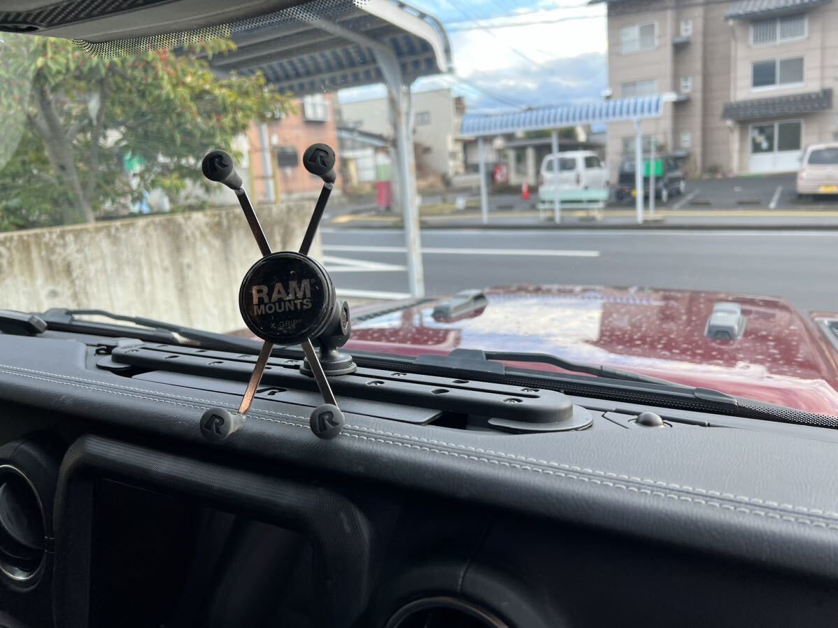 RAM MOUNTS ラムマウント X-Grip Xグリップ ジープ JEEP ラングラー スマホマウント(小型スマホ用)_画像8