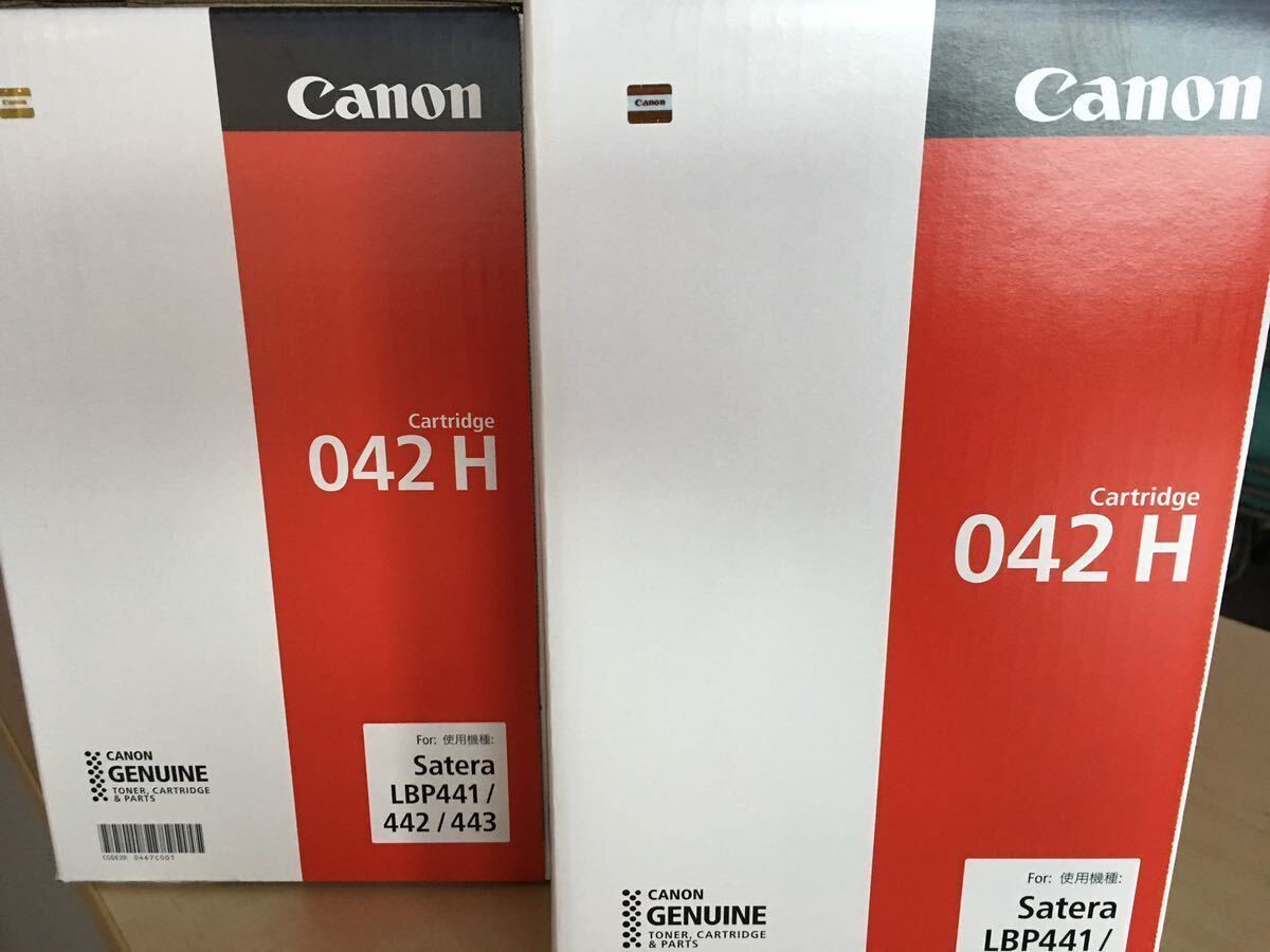 Canon キヤノン 042H 大容量 トナーカートリッジ 2本_画像6