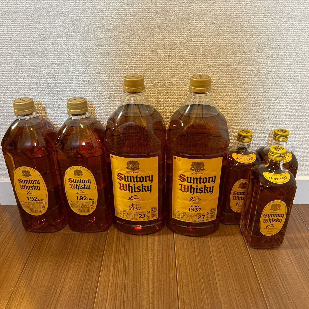 SUNTORY whisky Suntory angle bin WHISKY 2.7L 1.92L: Real SUNTORY whisky Suntory angle bin WHISKY 2.7L 1.92L: Real