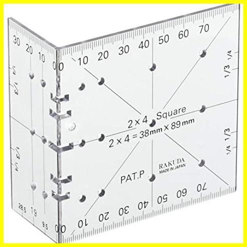 ★ツーバイフォー定規★ (PC) ポリカーボネート ツーバイフォー定規 ラクダ_画像1