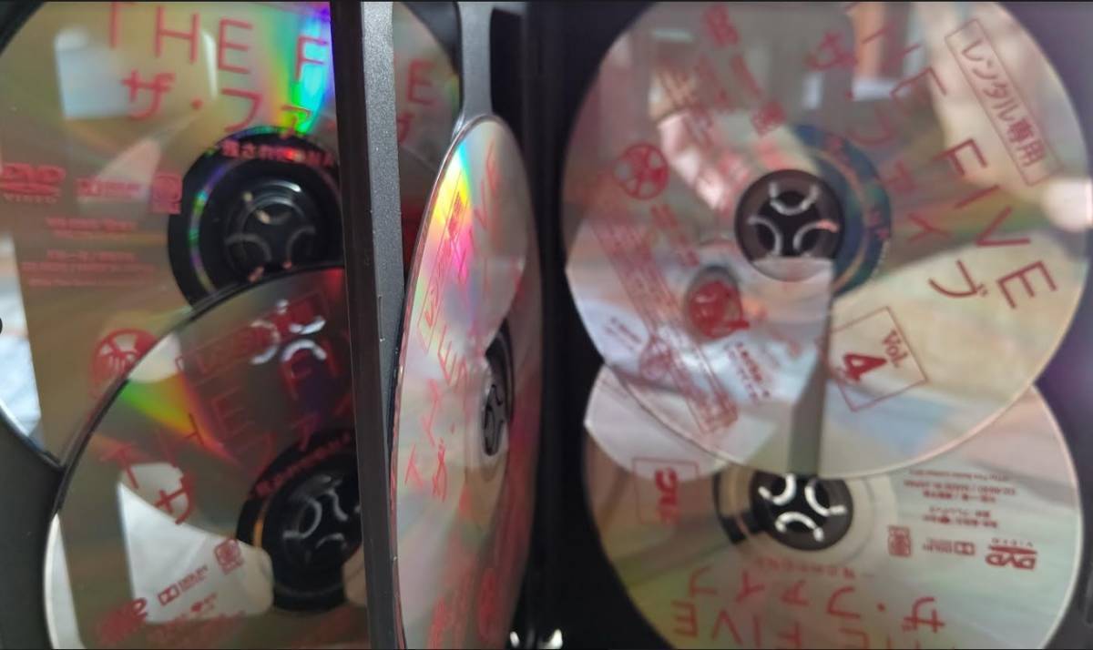 ザ・ファイブ残されたDNA　全5枚　中古DVDレンタル版