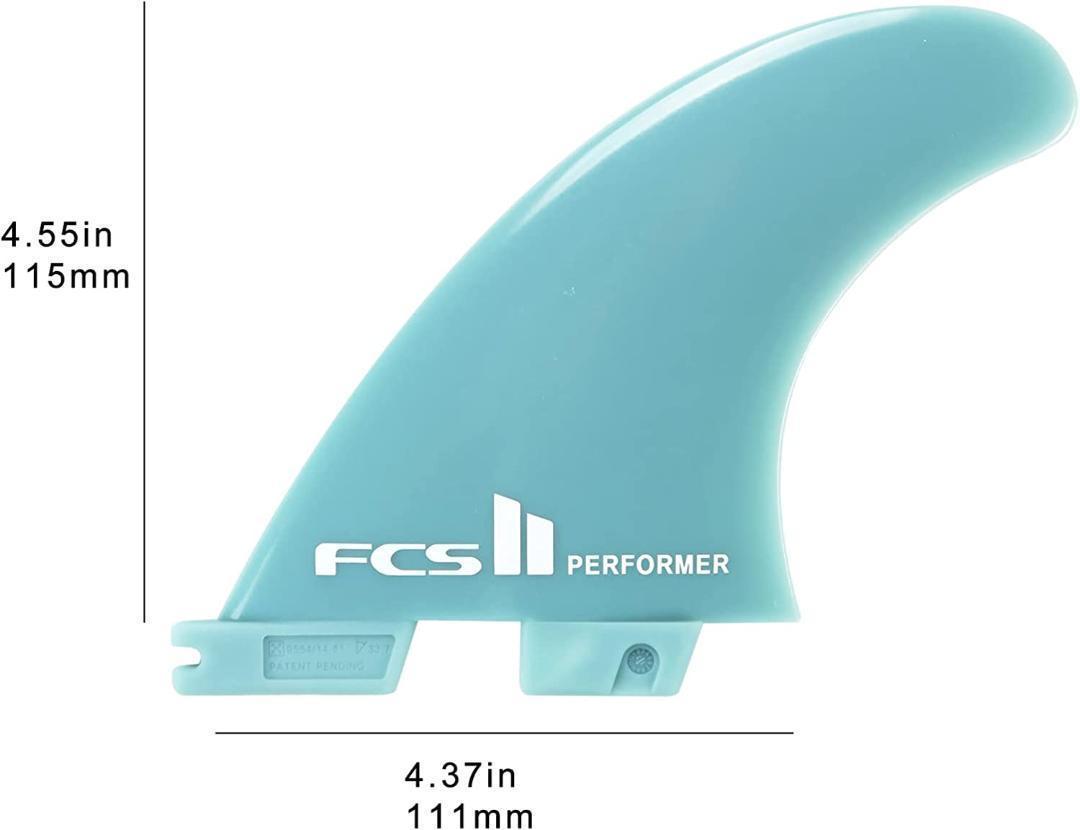 新品最安値 FCS2 トライフィン パフォーマー ミディアム サーフィン  G5の画像4
