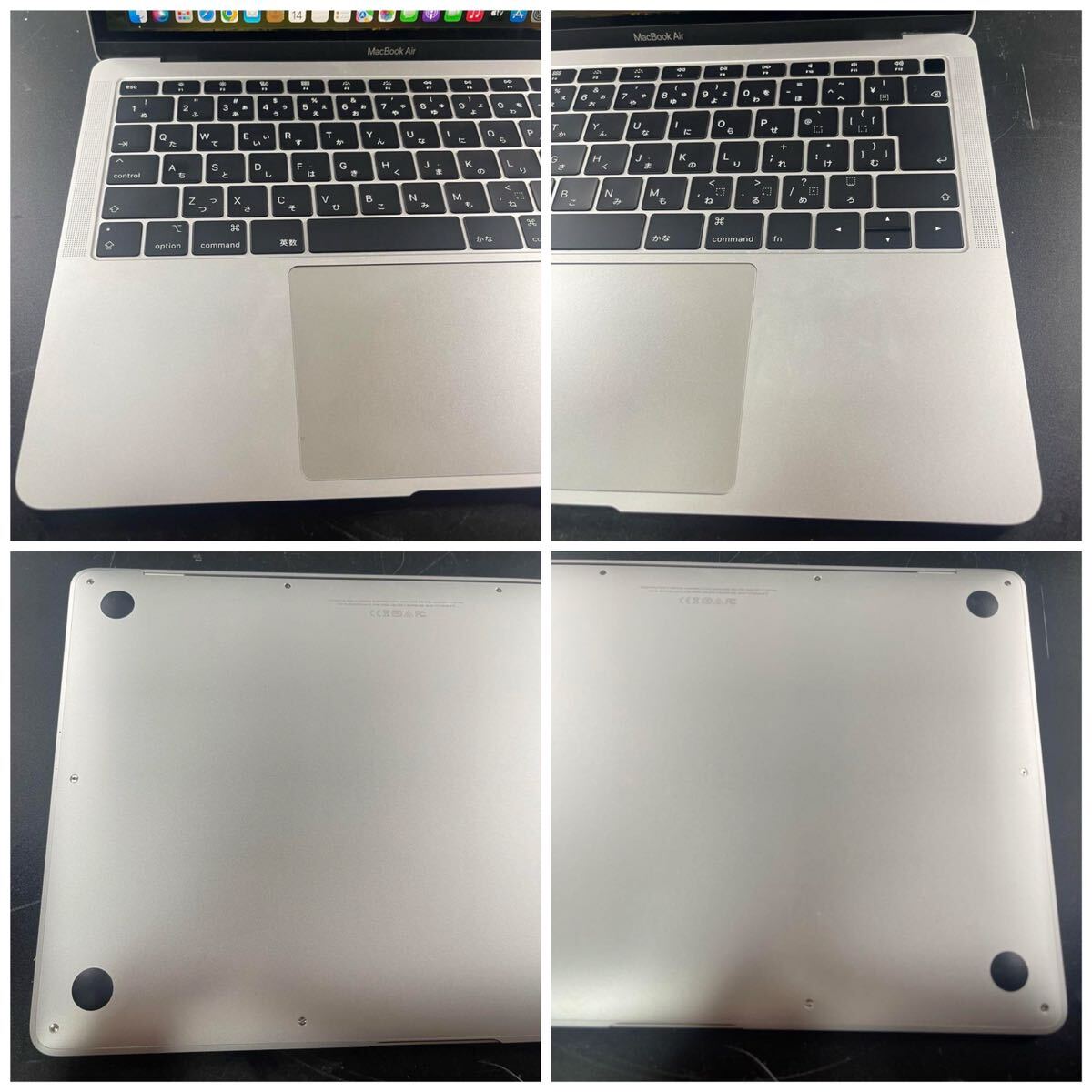 美品 1円〜 Apple MacBook Air 13-inch MREA2J/A A1932 128GB マックブック 箱付き 付属品完備 ノートパソコン 初期化済み PC アップル_画像5