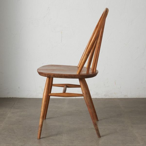 IZ73334N★ercol フープバックチェア アーコール 英国 ヴィンテージ ウィンザー ダイニングチェア 曲木 椅子 エルム イギリス 木製 ブナ_画像3