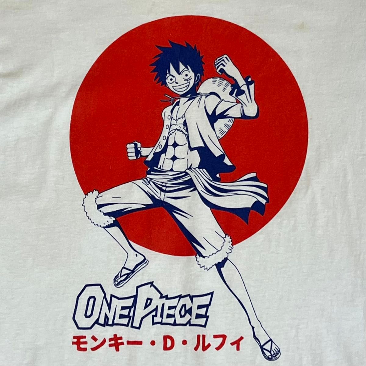 ONE PIECE モンキー・D・ルフィ ワンピース プリントTシャツ ONE PIECE モンキー・D・ルフィ ワンピース プリントTシャツ