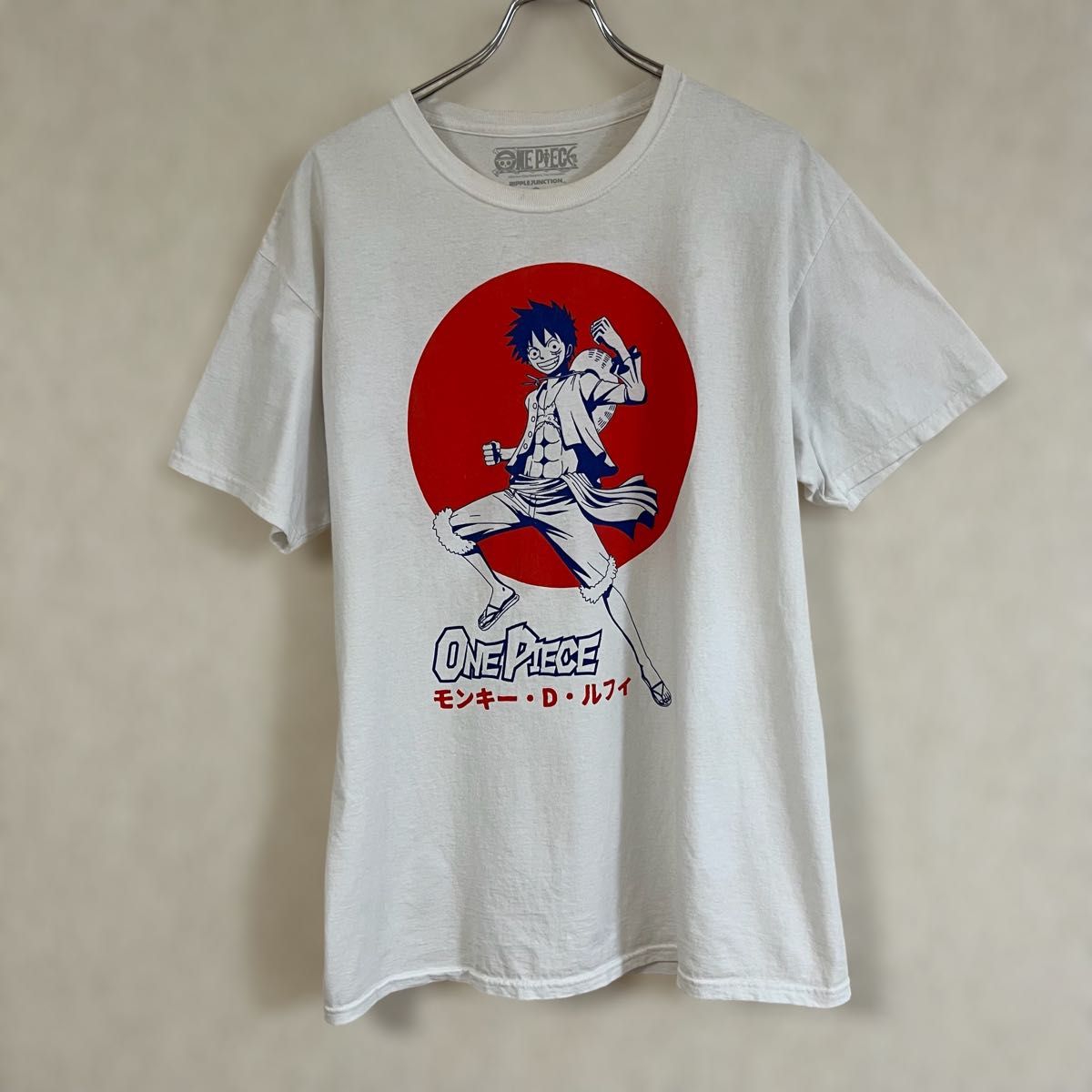 ONE PIECE モンキー・D・ルフィ ワンピース プリントTシャツ ONE PIECE モンキー・D・ルフィ ワンピース プリントTシャツ
