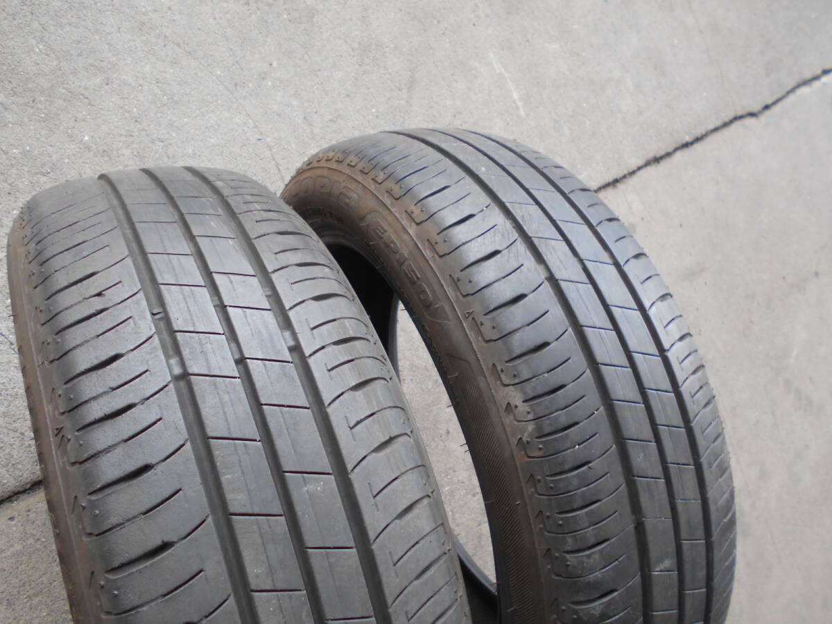 K684 165/55R15 165/55-15 165-55-15 中古2本 ECOPIA EP150_画像2