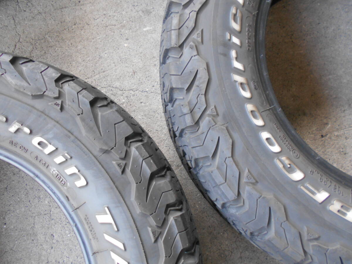 K708 LT225/70R16 102/99R 225/70-16 6PR 中古4本 All-Terrain T/A KO2_画像2