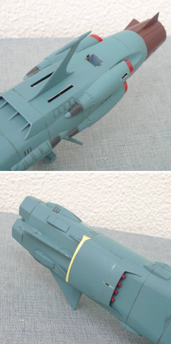 n3829△宇宙戦艦ヤマト アンドロメダ 模型 ジャンク ◇ 53cm＋40cm プラモデルの画像9