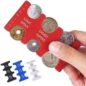 ARREBOLコインホルダー 新色コインポケット 携帯用コインホルダー コイン収納 硬貨収納コインを分類できる 2830円（計29の画像1